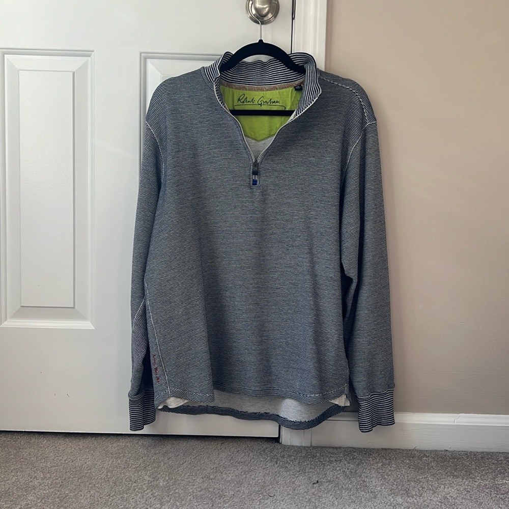 Robert Graham Poole 1/4- Zip Classic Fit Pullover
